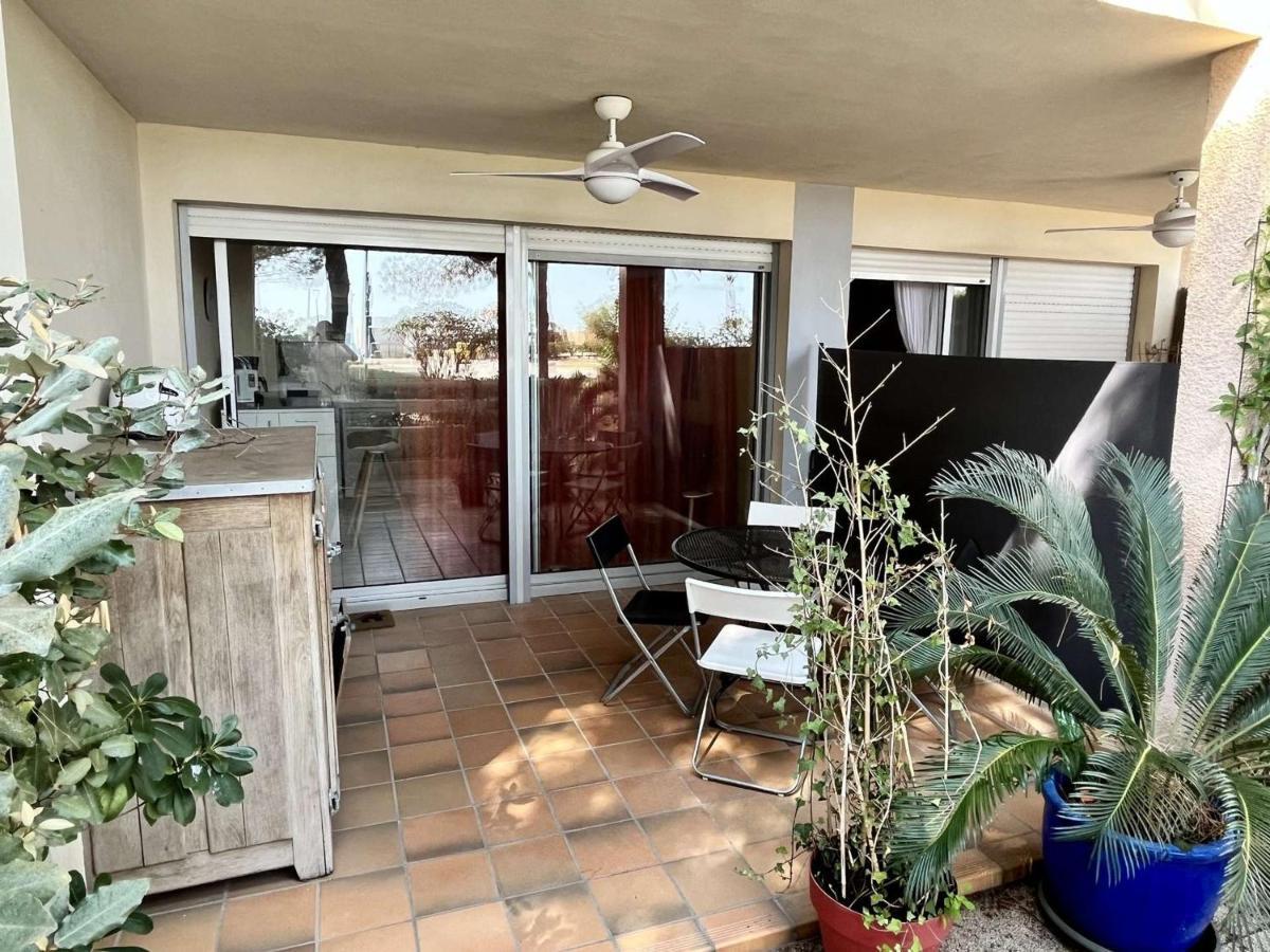 Studio Cabine Avec Terrasse 4 Pers, Acces Direct Plage, Tv, Animaux Admis - Argeles-Sur-Mer - Fr-1-225-798 Экстерьер фото