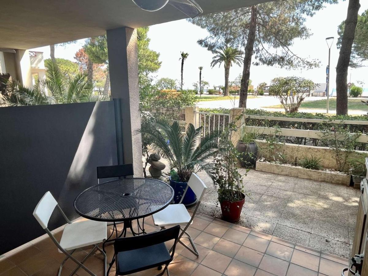 Studio Cabine Avec Terrasse 4 Pers, Acces Direct Plage, Tv, Animaux Admis - Argeles-Sur-Mer - Fr-1-225-798 Экстерьер фото