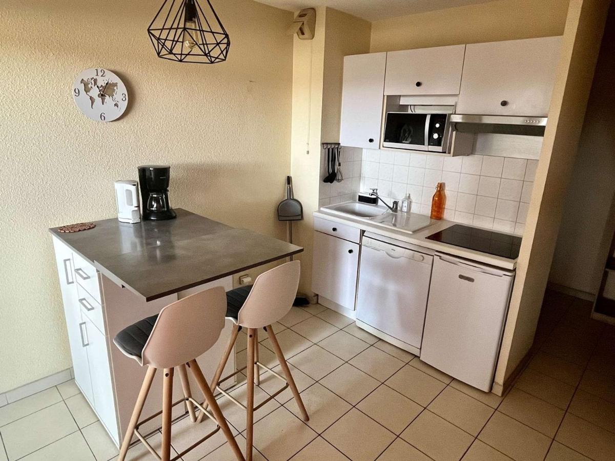 Studio Cabine Avec Terrasse 4 Pers, Acces Direct Plage, Tv, Animaux Admis - Argeles-Sur-Mer - Fr-1-225-798 Экстерьер фото